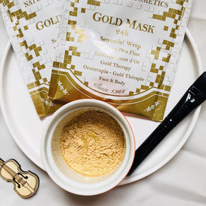 Thalissi 24K gold mask gold wrap 黃金面/身體粉膜