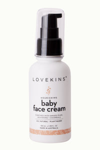 Lovekins baby face cream 澳洲天然有機嬰兒面霜-舒緩濕疹